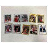 (10) Michael Jordan Basketball Cards
