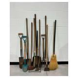 Garden Tools and Brooms