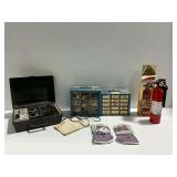 B & K Solid State Tube Tester with Parts and Safety Equipment