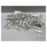 Lot of Steel Eyebolts 1/4 in. x 4 in.