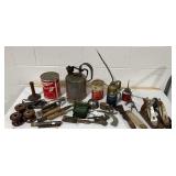 Various Tools and Industrial Containers