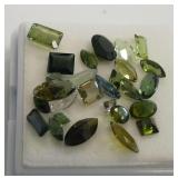 Natural Green Tourmaline Loose Gemstones ... Total Weight 4.25 Carats