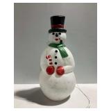 General Foam Plastics Blow Mold Snowman with Candy Cane and Top Hat...may need new bulb