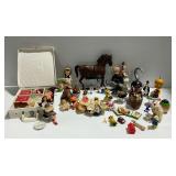 Barbie Doll Case with 1963 Skipper Doll, Accessories and Other Toys