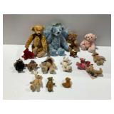 Collectible Plush Bears and Animals