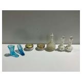 Perfume Bottles, Glass Slippers, and Powder Jars