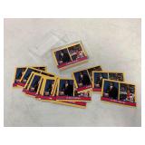 1990 NBA Hoops Super Streaks Magic Johnson and Michael Jordan Basketball Cards
