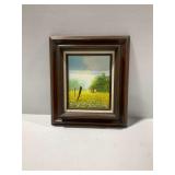 Landscape with Children Oil Painting on Canvas