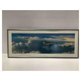 Signed and Numbered William S. Phillips Aviation Print Framed