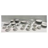 Designs for Dining Dorchester Fine China Dinnerware Set with Serving Pieces