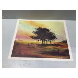 William Verdult Signed and Numbered Landscape Print