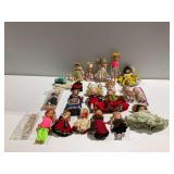 Assorted Miniature Dolls with Madame Alexander and Remco Examples