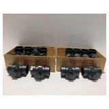 (2) Boxes of Charlotte Pipe and Foundry Company 3 in. ABS Cleanout Tees