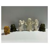 Ceramic Animal and Angel Figurines