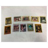 (10) Michael Jordan Trading Cards with Protective Top Loaders