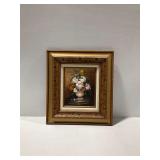 Framed Floral Still Life Oil Painting Signed A. Novaro