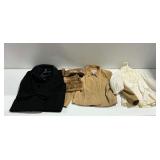 Apparel with Coldwater Creek Suede Jacket, Dorissa Dress, and Black Coat... see description and photos