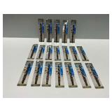 (19) Master Mechanic Cobalt Drill Bits 31/64 in.