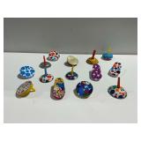 (14) Lithographed Metal Noisemakers