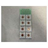 2009 Lincoln Cent Series 8-Coin Set Philadelphia and Denver Mints