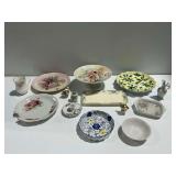 Hand Painted Porcelain and Other Tableware
