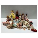 Madame Alexander Miniature Showcase Dolls and International Fashion Dolls