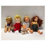 (5) Dolls: Horsman, Mattel, and Others