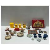 Vintage Toy Tea Sets and Kitchen Accessories
