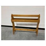 Wooden Quilt Rack