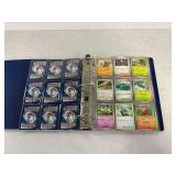 Pokemon Trading Cards In 3-Ring Binder...11 Pages