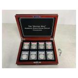 8-Piece 2011-2014 American Eagle Silver Dollar Mystery Mint Set