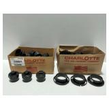 (2) Boxes Charlotte Pipe ABS DWV Plumbing Fittings