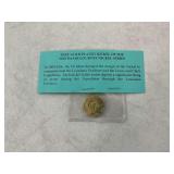 2005 24K Gold Plated Westward Journey Nickel