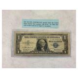 Series 1957 US One Dollar Silver Certificate