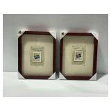 (2) Wooden Shadow Boxes