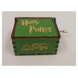 Harry Potter Themed Wooden Hand-Crank Music Box