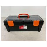 Tool Bench Platinum 16 in. Plastic Toolbox