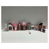 Hallmark Barbie Ornaments and American Girl Figurine