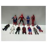 Action Figures Including Marvel and DC Characters