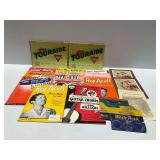 Paper Ephemera: Conoco Touraide Books, Song Books, and More