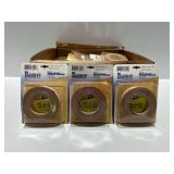 Bulk Lot of Band-It 7/8 in. x 25 ft. Cherry Real Wooden Veneer Edging