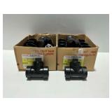 (2) Boxes of Charlotte Pipe ABS Cleanout Tees 2 in.