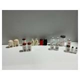 Vintage Milk Glass Spice and Other Shakers