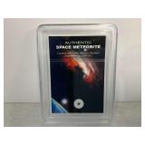 Campo del Cielo Meteorite Specimen in Acrylic Holder