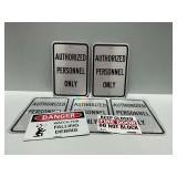 (7) Safety and Informational Signs