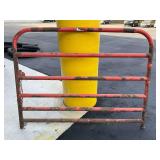Red Metal Farm Gate