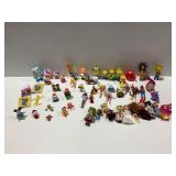 50+ Assorted Plastic Mini Figures and Dolls