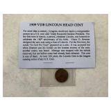 1909 VDB Lincoln Head Cent Coin