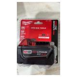 Milwaukee red lithium xc5.0 battery