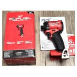 Milwaukee 1/4" Hex impact driver